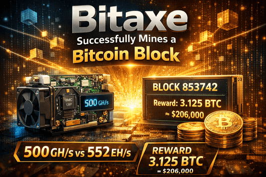 Bitaxe Successfully Mines a Bitcoin Block