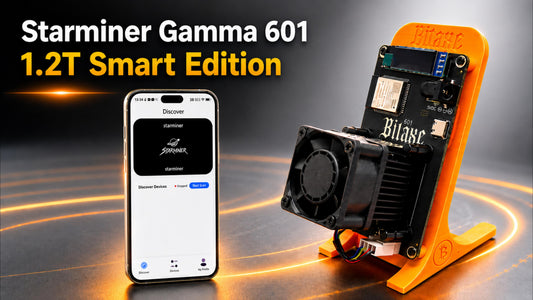 Unboxing &amp; Setup Guide: StarMiner Bitaxe601 1.2T Smart Edition