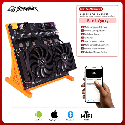 Starminer NerdMiner NerdOctaxe 9.6T 比特币矿机