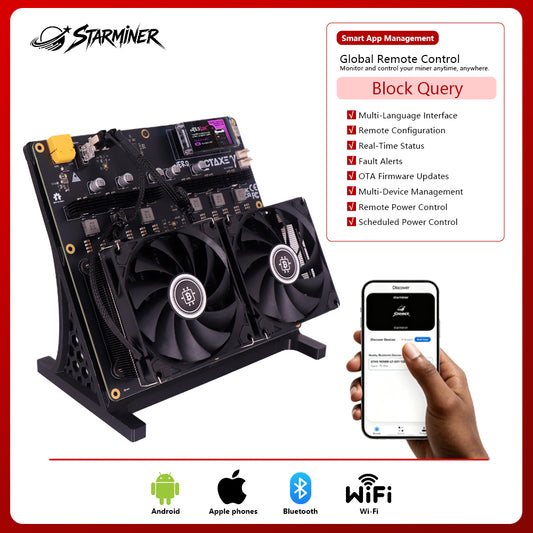 Starminer NerdMiner NerdOctaxe 9.6T Bitcoin Miner