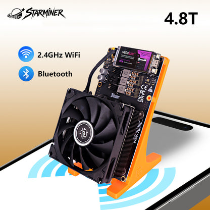 Starminer NerdMiner NerdQaxe++ 4.8T Bitcoin Miner (Air cooling)
