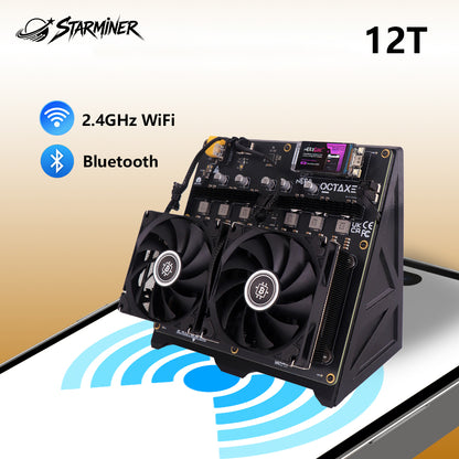 Starminer Bitaxe NerdQAXE Rev 3.1 12T 比特币矿机