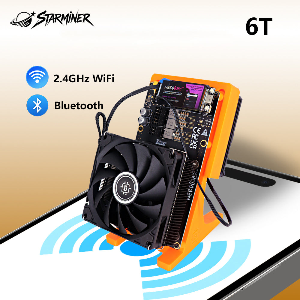 Starminer NerdMiner NerdQaxe++ Rev 6.1 6T 比特币矿机
