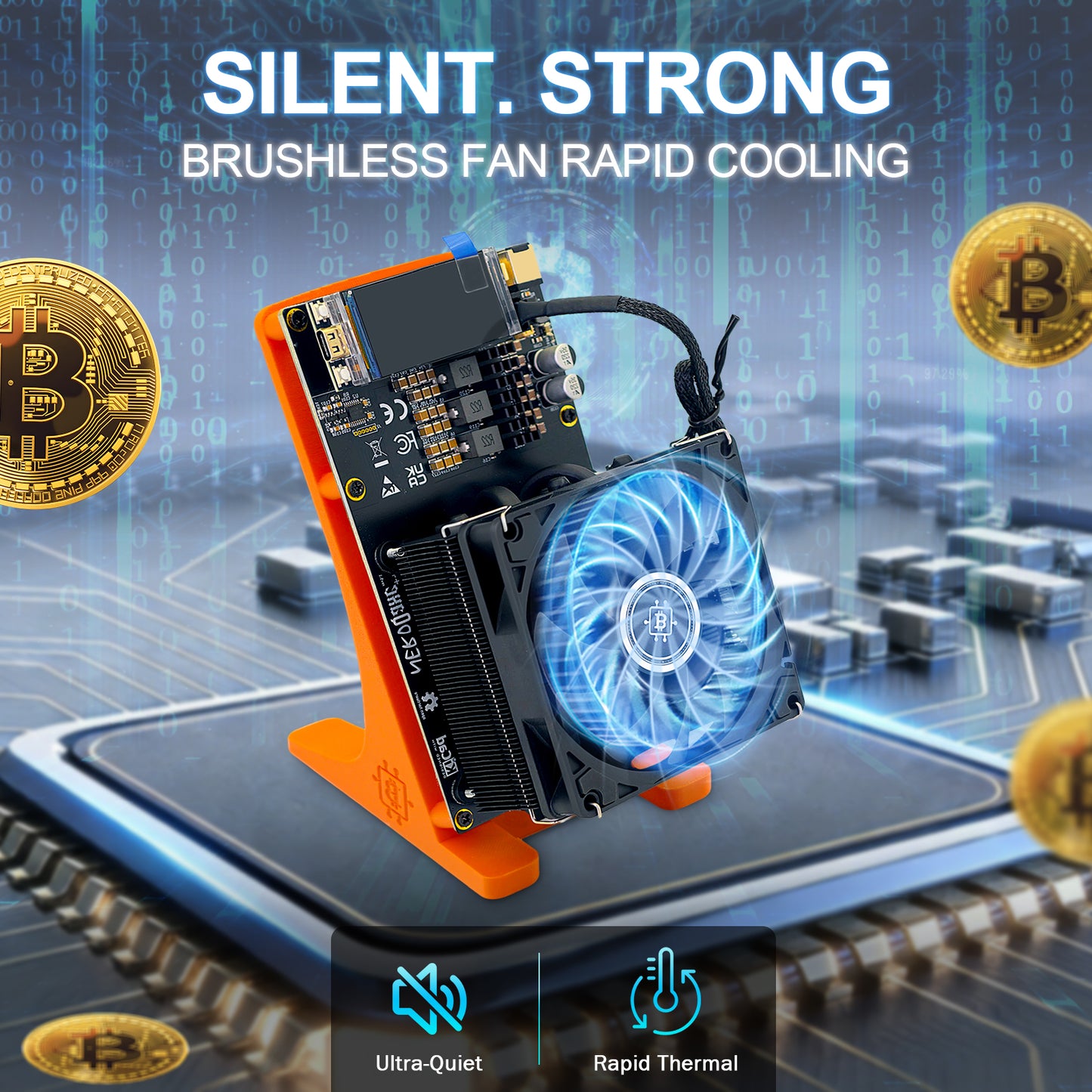 Starminer NerdMiner NerdQaxe++ 4.8T Биткойн-майнер