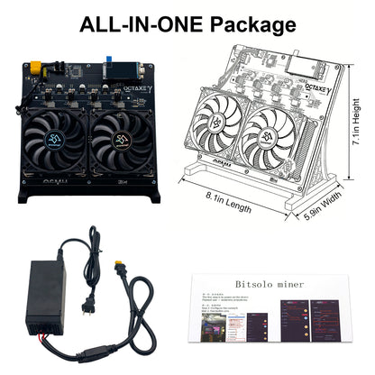 Starminer NerdMiner NerdOctaxe 9.6T Bitcoin Miner