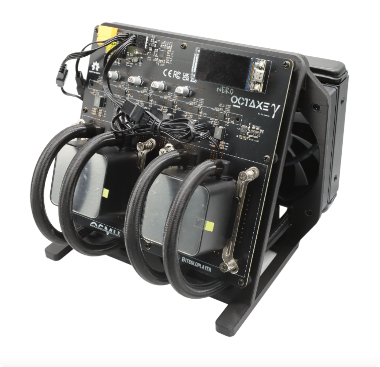 Starminer Bitaxe NerdQAXE Rev 3.1 12T Hydro Bitcoin Miner