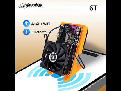Starminer NerdQaxe++ air-cooled miner video