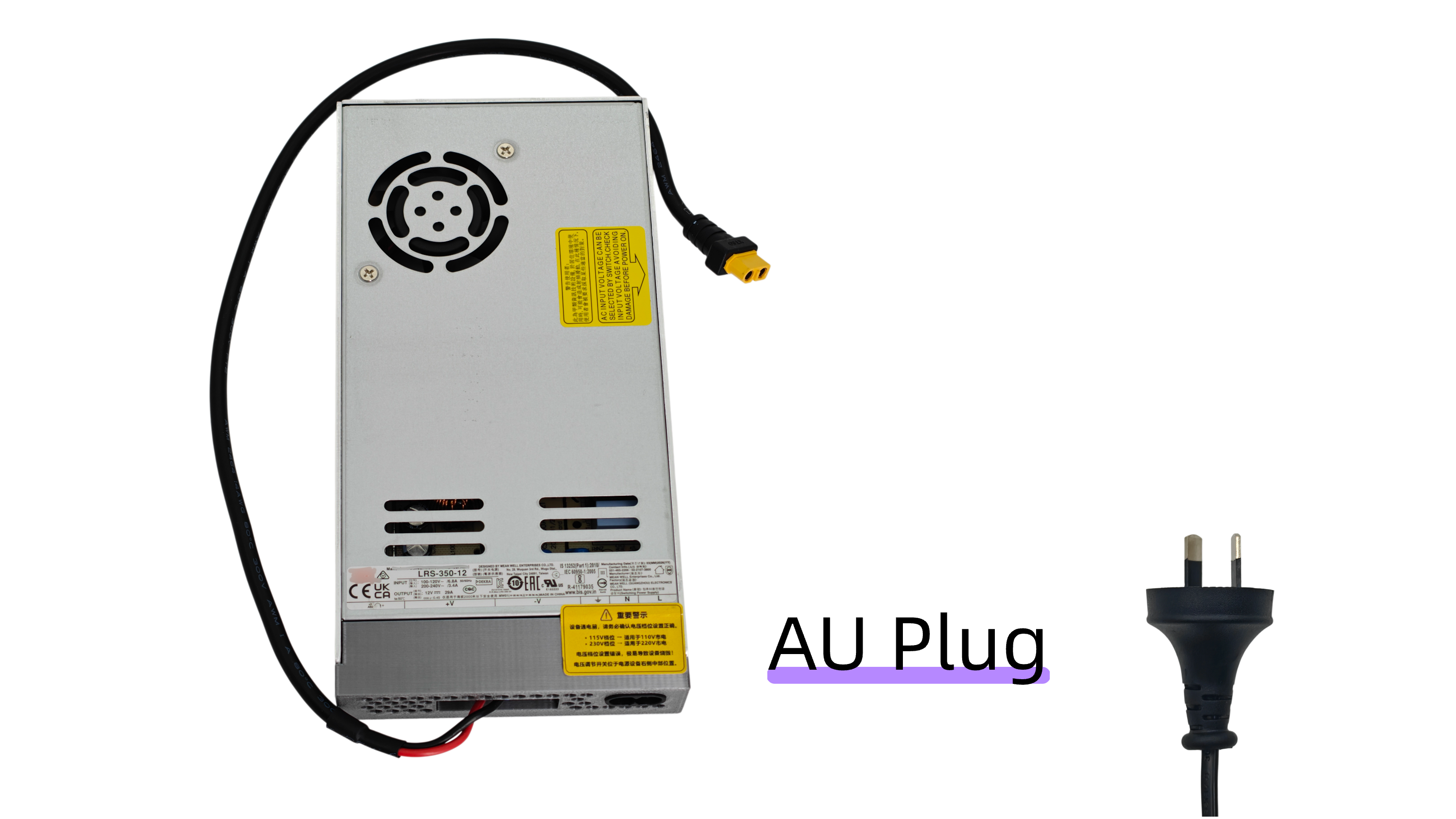 
Starminer 350W 超薄工業開關式電源供應器實拍圖。
