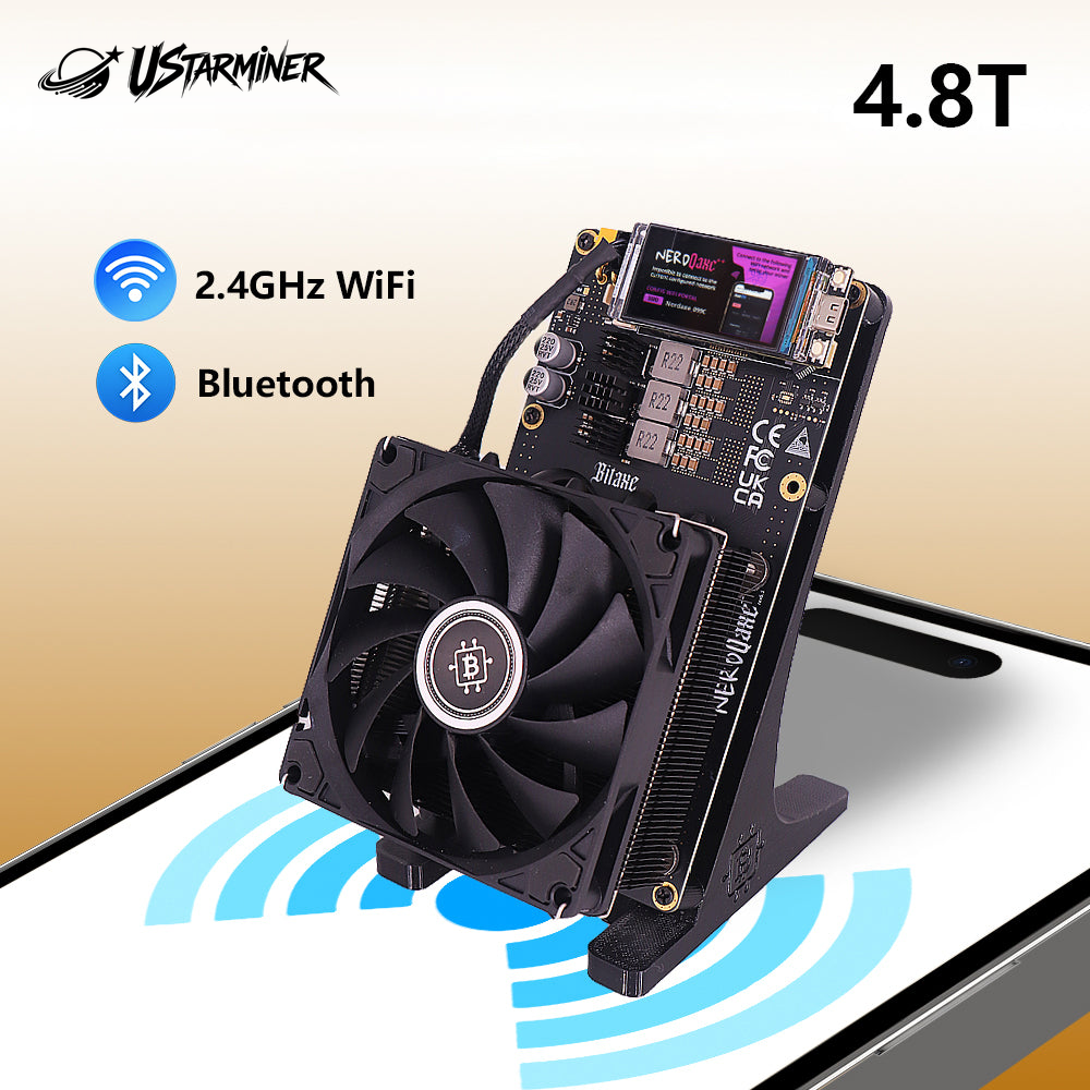 
Ustarminer NerdQaxe++ 4.8T 비트코인 채굴기 제품 이미지
