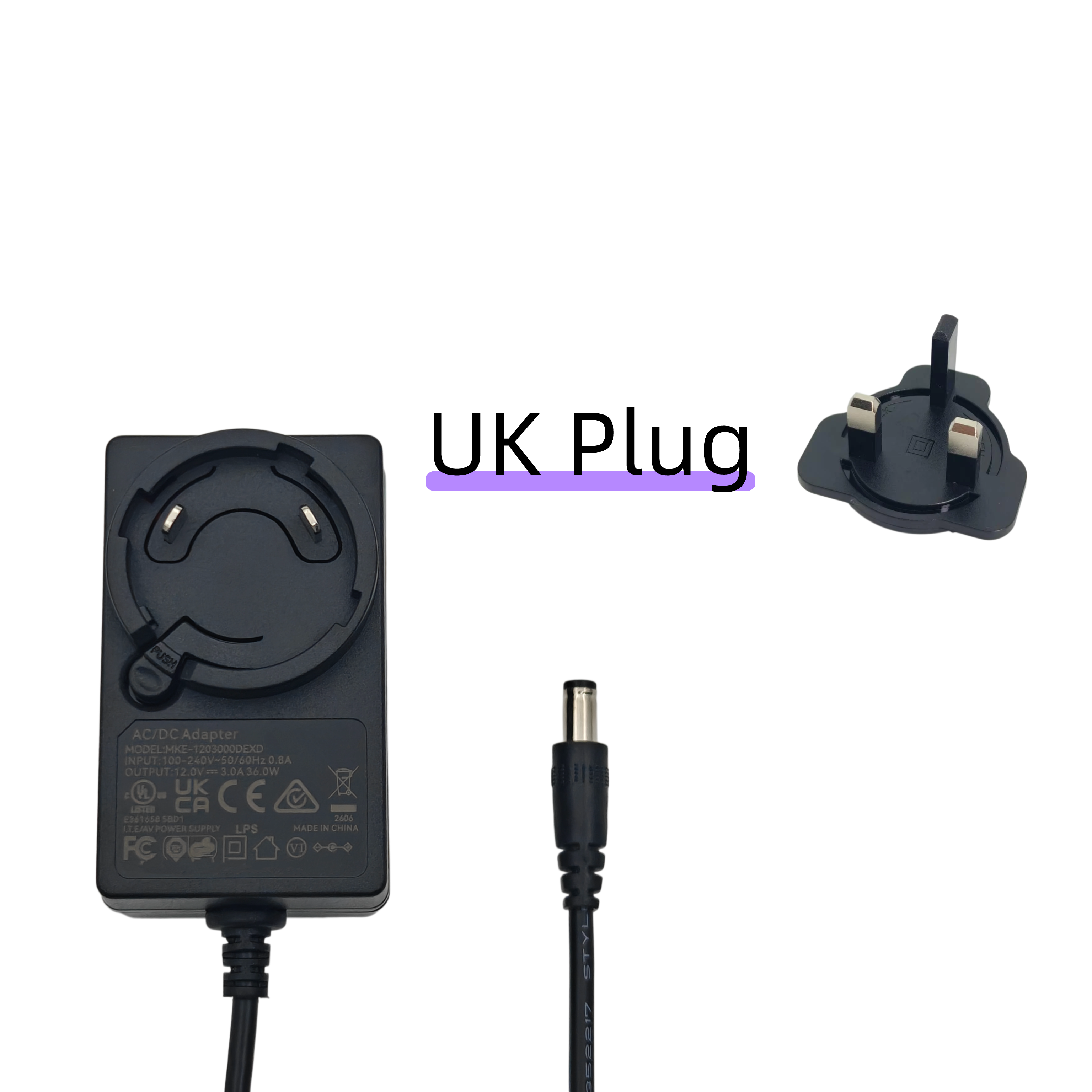 
Ustarminer 36W AC-DC 전원 어댑터 제품 이미지
