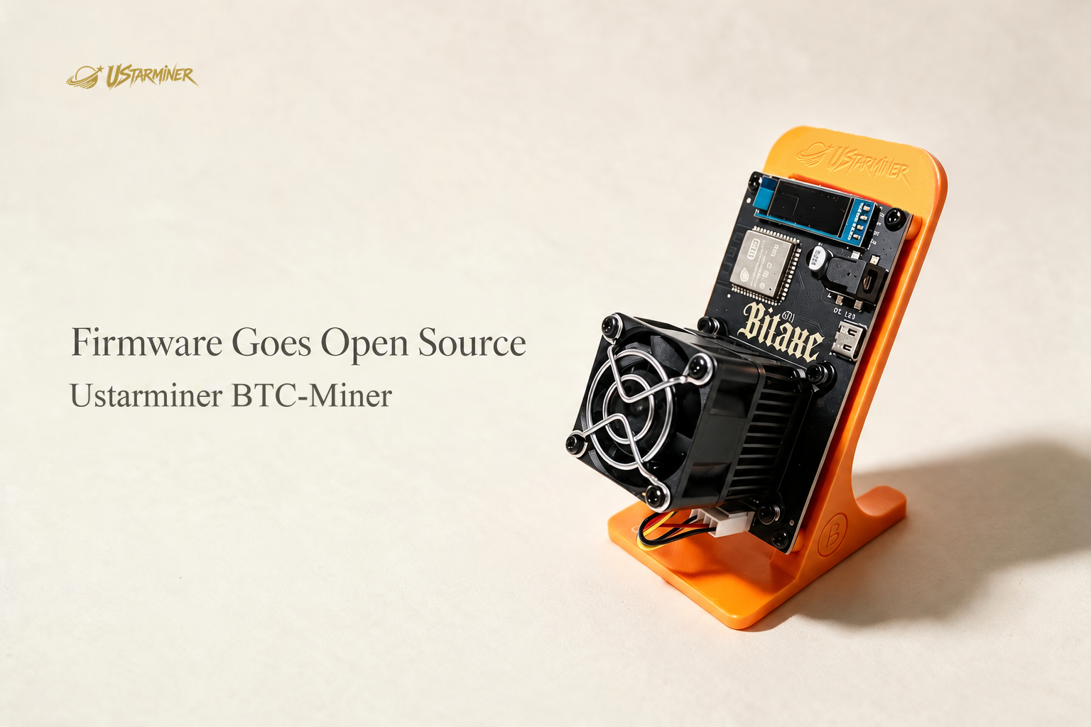 Ustarminer открывает исходный код проекта прошивки Ustarminer ESP-Miner